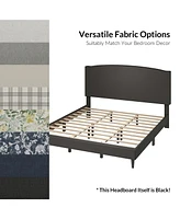 Modern Justus Upholstered Platform Bed-kb