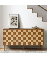 Comtemporary Bennett 61"Wide Sideboard