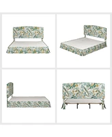 Modern Justus Upholstered Platform Bed-kb