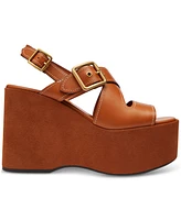 Coach Women's Archival Buckle Platform Sandals