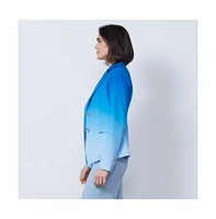 Carlisle Women's Blue Ombre Jacket Bazaar