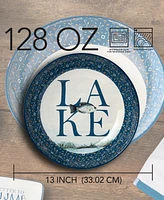 Certified International Wake At The Lake Serving Bowl