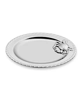Certified International Silver Plated Crab Round Platter