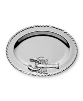 Certified International Silver Plated Lobster Oval Platter