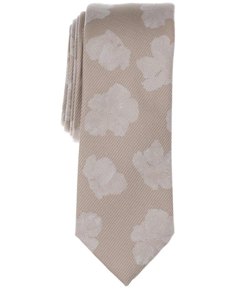 Bar Iii Men's Ethereal Floral Solid Tie, Exclusively at Macy's