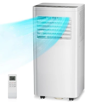 Cowsar 10,000 Btu Air Conditioner cool Up to 450 Sq.Ft, 4 Modes Portable Ac Unit with 24Hrs Timer/Led Display/Remote Control/Installation Kits, Ac Uni