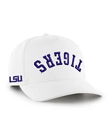 '47 Brand Men's White Lsu Tigers Flip Script Hitch Adjustable Hat