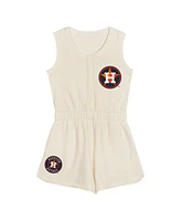 Outerstuff Toddler Cream Houston Astros Power Tank Romper