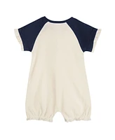 Outerstuff Infant White Boston Red Sox Slide Run Raglan Coveralls