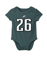 Nike Infant Saquon Barkley Midnight Green Philadelphia Eagles Player Name Number Bodysuit