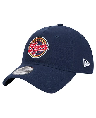 New Era Men's and Women's Navy Indiana Fever Core Logo 9TWENTY Adjustable Hat