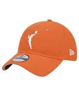 New Era Men's and Women's Orange Wnba Core Logo 9TWENTY Adjustable Hat