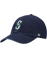 '47 Brand Men's Navy Seattle Mariners Clean Up Adjustable Hat