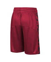 Nike Big Boys Red Miami Heat Courtside Starting Five Team Shorts