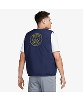 Nike Men's Navy Paris Saint-Germain Club+ Winterized Full-Zip Vest