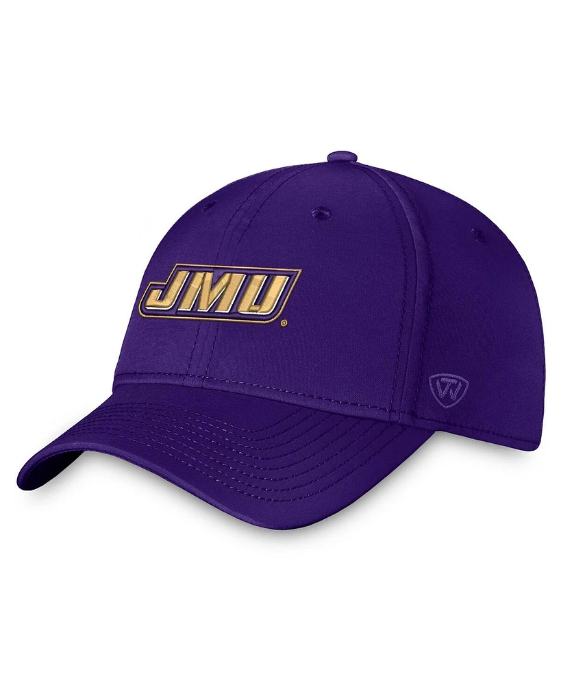 Top of the World Men's Purple James Madison Dukes Reflex Flex Hat