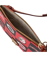 Dooney & Bourke Cincinnati Reds Top Zip Crossbody Purse