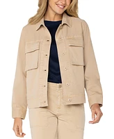 Liverpool Los Angeles Women's Twill Cargo Jacket