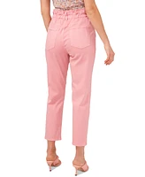 1.state Women's Paperbag-Waist Slim Pants