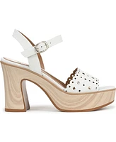 Naturalizer Women's Kira Block Heel Square Toe Platform Sandals