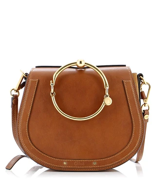 Pre-Owned Chloe Medium Nile Crossbody Bag Leather