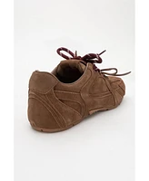 Selena Suede Leather Sneakers (Women)