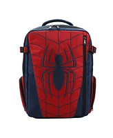 Spider-Man Costume Black 17" Large Travel Backpack