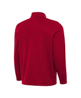 Antigua Men's Cherry New Mexico Lobos Links 2 Full-Zip Golf Jacket