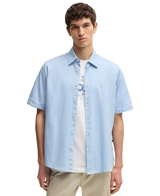 Boss by Hugo Men's Oxford Cotton Regular-Fit Shirt