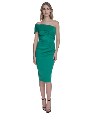 Eliza J Women's One-Shoulder Sheath Dress