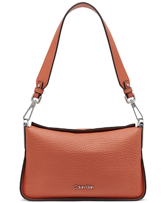 Calvin Klein Fay Demi Shoulder with Magnetic Top Closure