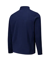 Columbia Men's Navy Penn State Nittany Lions Flanker Iii Fleece Team Full Zip Jacket