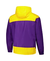 Columbia Men's Purple Lsu Tigers Flash Challenger Ii Omni-Shade Full-Zip Windbreaker Jacket