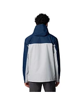 Columbia Men's Navy/Silver Dallas Cowboys Big Tall Field Bound Omni-Shield Full Zip Jacket
