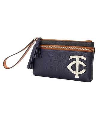 Dooney & Bourke Minnesota Twins Infield Double-Zip Wristlet