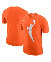 Nike Men's and Women's Brilliant Orange Wnba Logo Woman T-Shirt