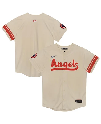 Nike Preschool Cream Los Angeles Angels City Connect Jersey