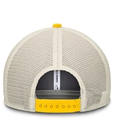 Nike Men's Navy/Maize Michigan Wolverines Performance Rise Adjustable Trucker Hat