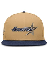 Nike Men's Gold Houston Astros True Performance Fitted Hat