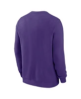 Nike Men's Purple Colorado Rockies Pullover Sweatshirt