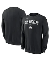 Nike Men's Black Los Angeles Dodgers Pullover Sweatshirt
