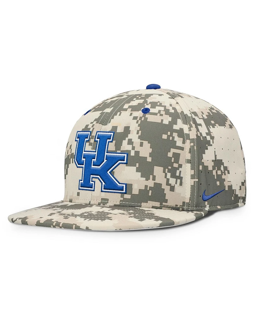 Nike Men's Digital Camo Kentucky Wildcats 2025 Dugout True Performance Fitted Hat
