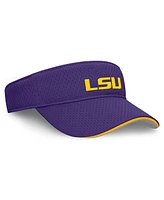 Nike Men's and Women's Purple Lsu Tigers 2025 Dugout Softball Ace Performance Adjustable Visor Hat