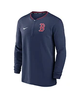 Nike Men's Navy Boston Red Sox Authentic Collection Performance Half-Zip Top