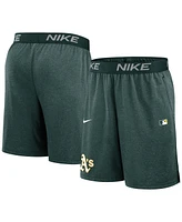 Nike Men's Green Athletics Authentic Collection Performance Knit Shorts