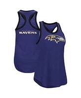 G-iii 4Her by Carl Banks Women's Purple Baltimore Ravens Tater Racerback Tank Top