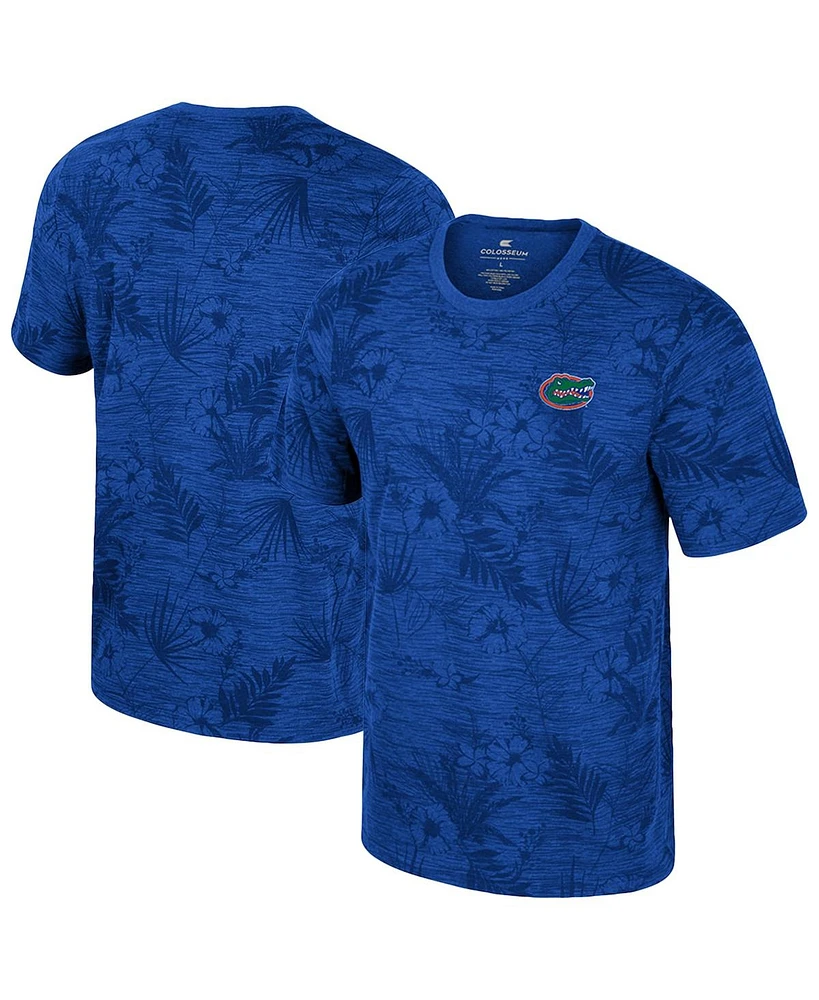 Colosseum Big Boys and Girls Royal Florida Gators Fern T-Shirt
