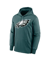 Nike Men's Saquon Barkley Midnight Green Philadelphia Eagles Player Name Number Performance Pullover Hoodie