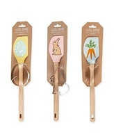 Design Imports Hop Into Spring Spatula 3-Piece Cookie Cutter Gift Set