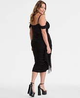City Studios Trendy Plus Corset Madi Dress